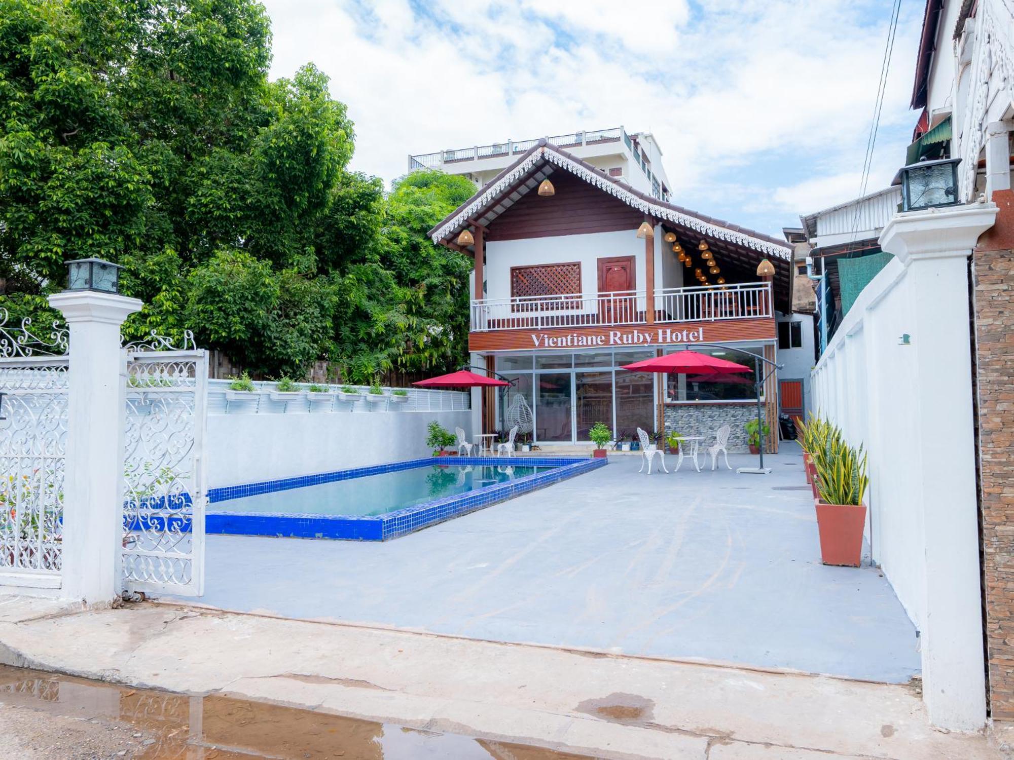 Vientiane Ruby Villa Hotel Exteriér fotografie