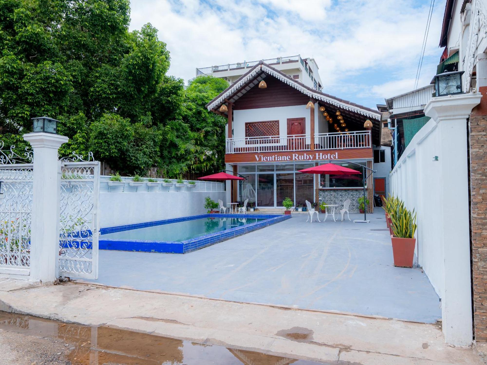 Vientiane Ruby Villa Hotel Exteriér fotografie